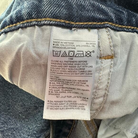 Old Navy Jeans Size 20 High Rise Slouchy Straight Secret Slim Pockets Button Fly - Picture 7 of 7